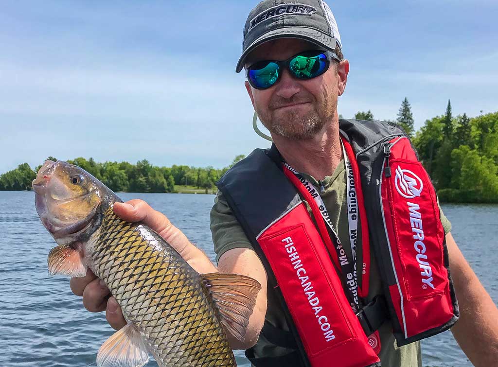 Pete Bowman puts safety first, always wearing a PFD on the water.
