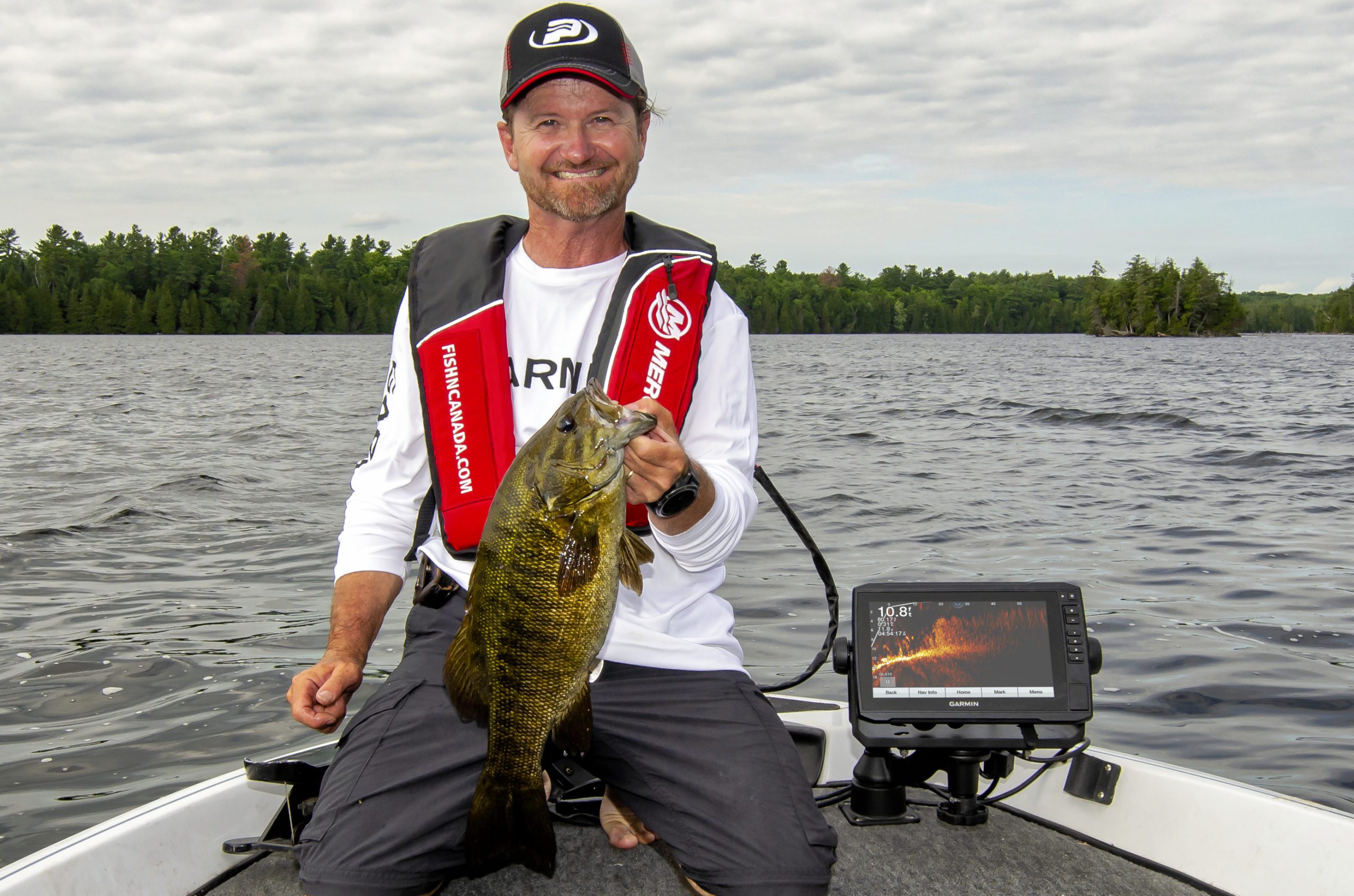 Pete holding big bass
