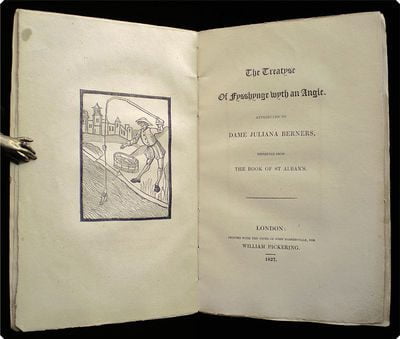 A Treatyse of Fysshynge wyth an Angle - the origins of catch and release fishing