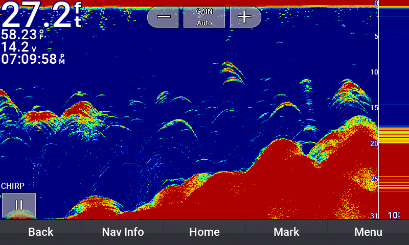 How to read a fishfinder