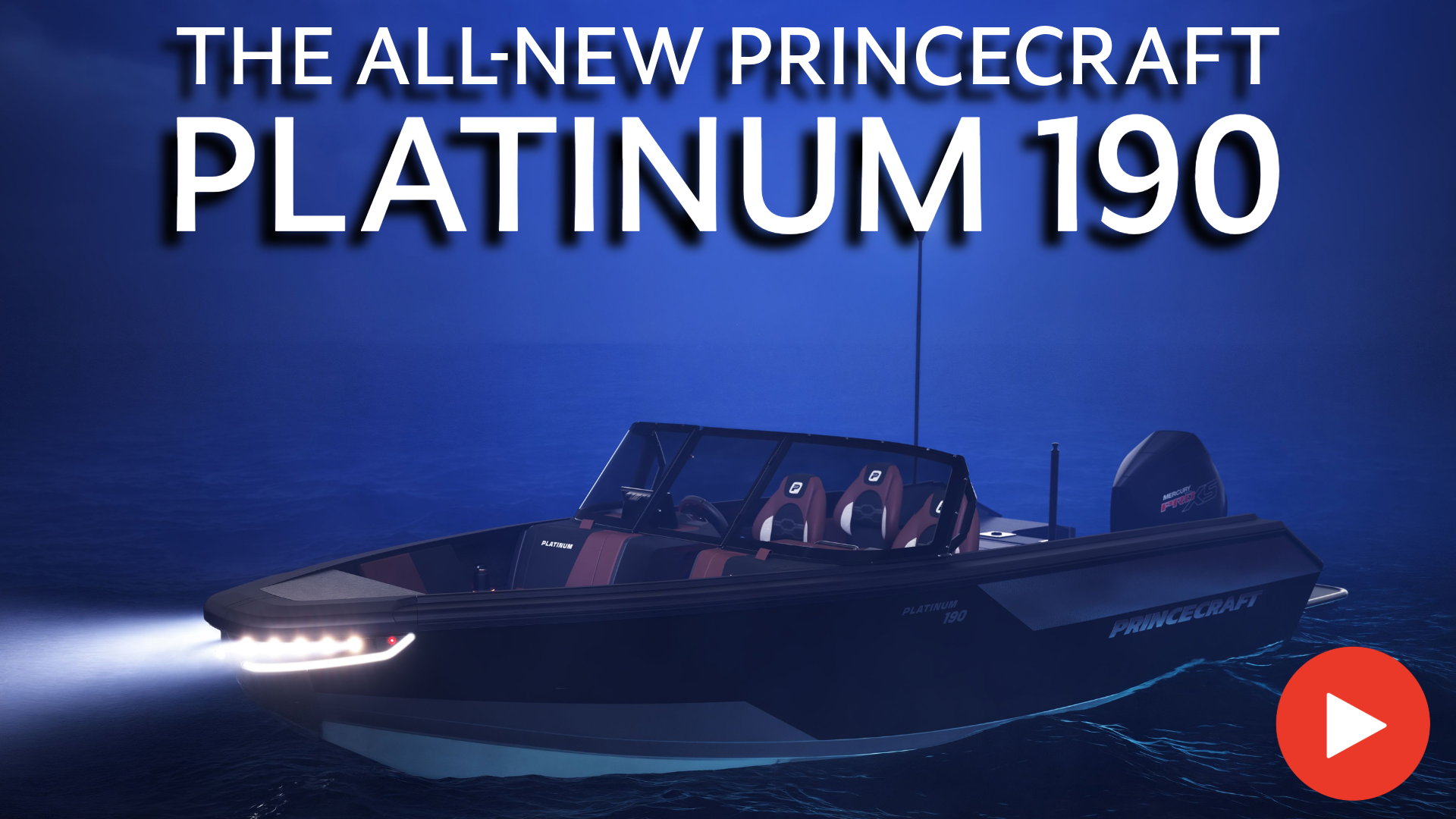 Princecraft Unveils the All-New Platinum 190 in 3D for 2026!